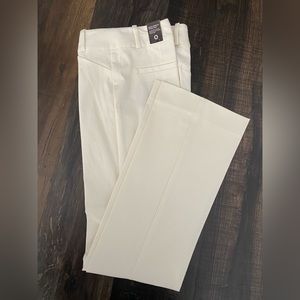 NWT The Limited Exact Stretch Dress Pants Size 0 Cream